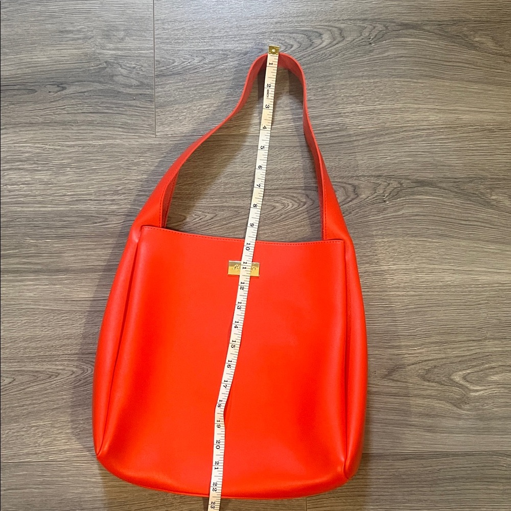 Shiseido Red Hobo Bag - Picture 15 of 15